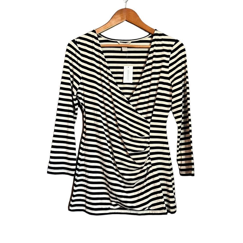 NWT! Banana‎ republic v neck faux wrap top